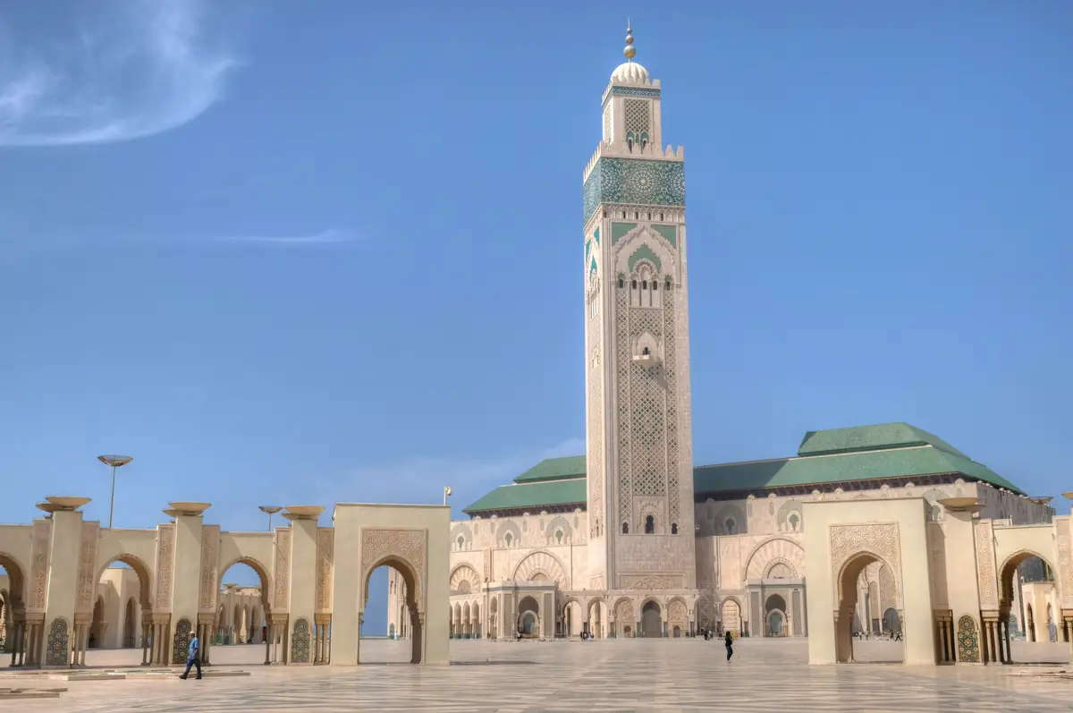 مسجد الحسن الثاني في الدار البيضاء