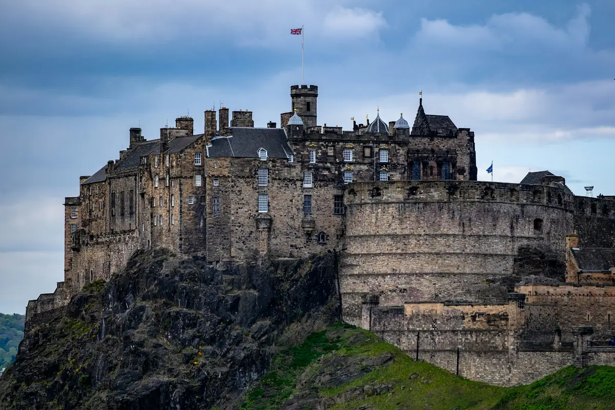 Edinburgh Castle on its rock