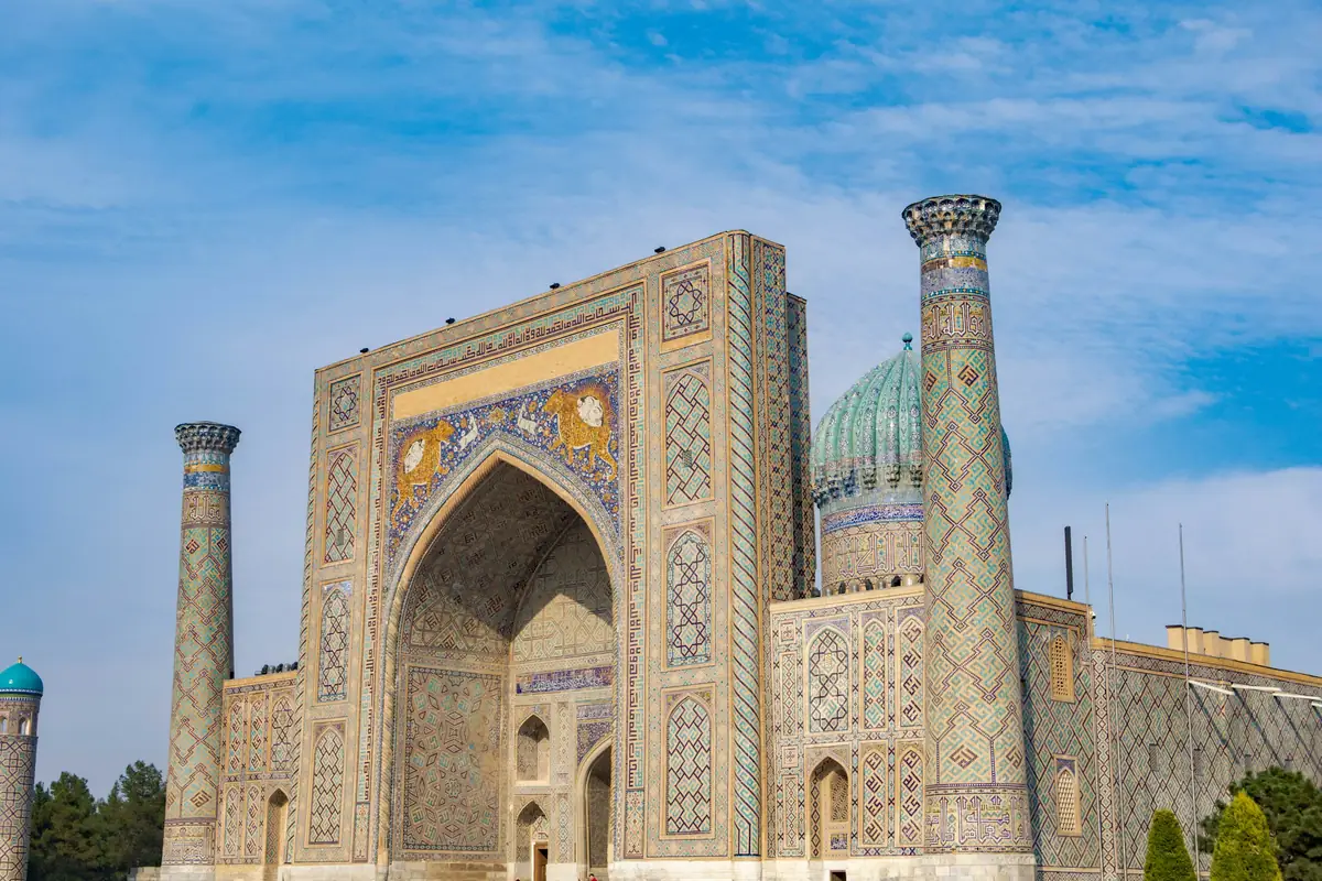مدارس ساحة ريجستان في سمرقند